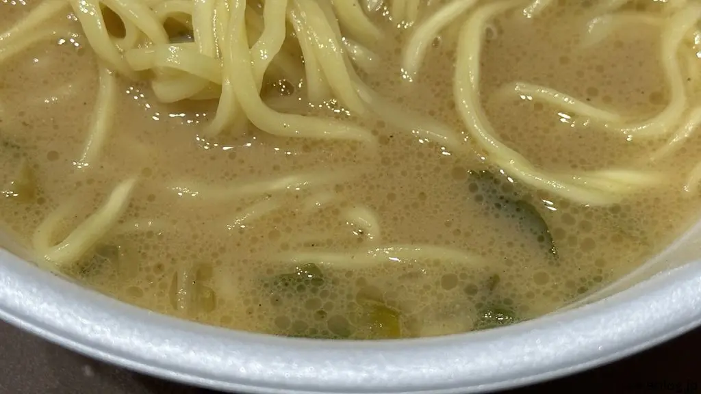 麺屋一燈 濃厚魚介鶏白湯ラーメンのスープ